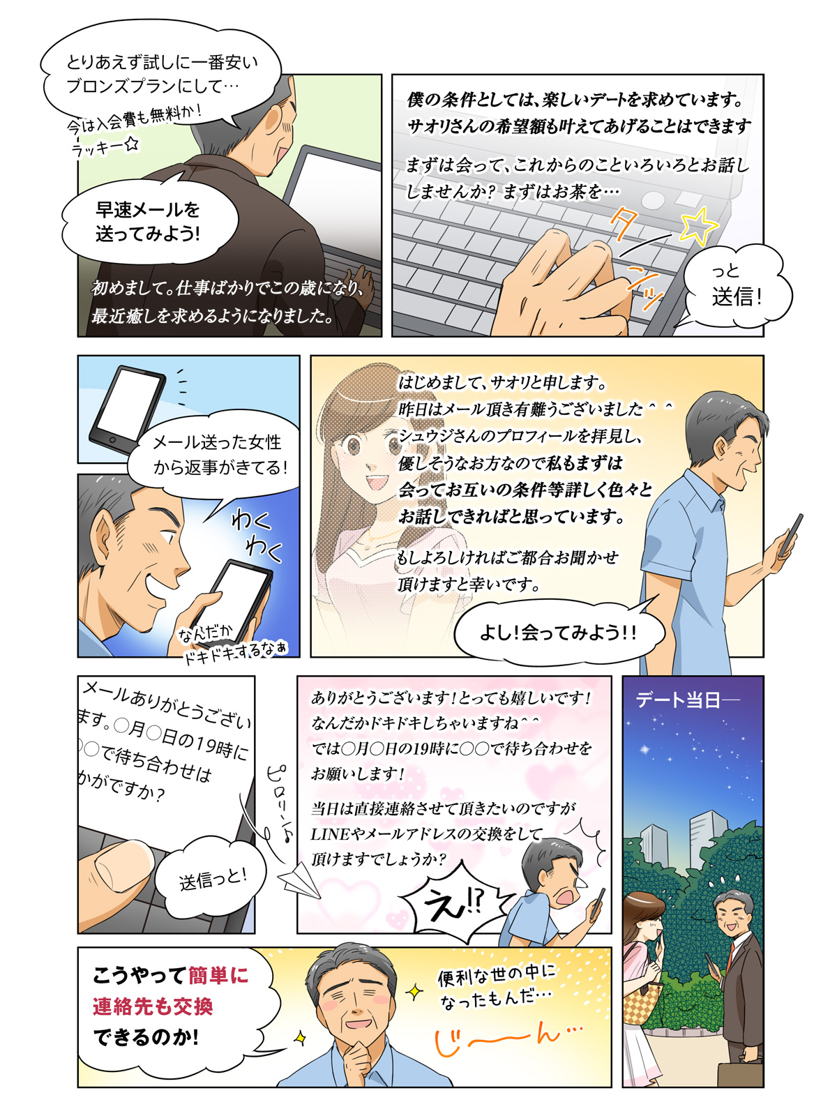 2ページ：マンガで分かるシークレットクラブ